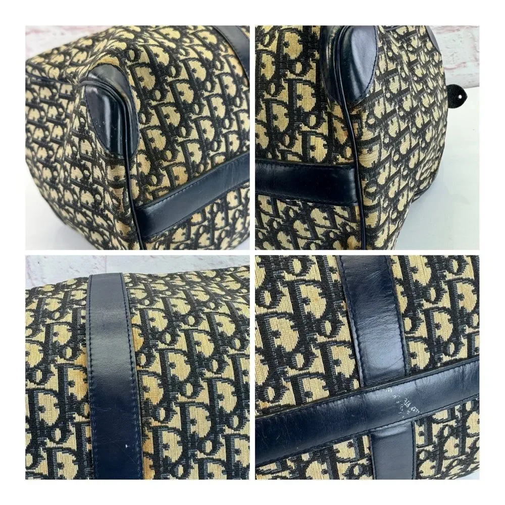 VINTAGE CHRISTIAN DIOR TROTTER BOSTON WEEKENDER BAG